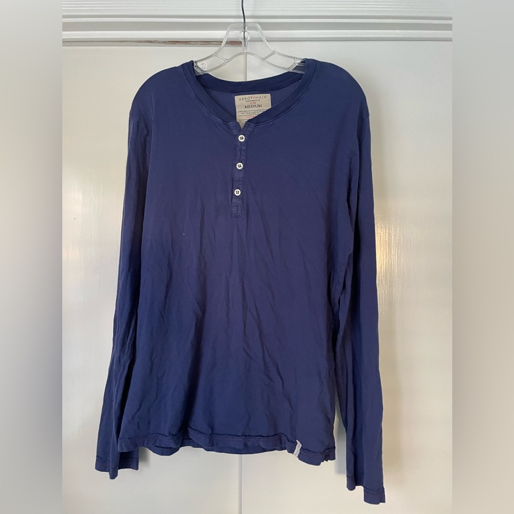 Abbot + Main Men’s Henley shirt